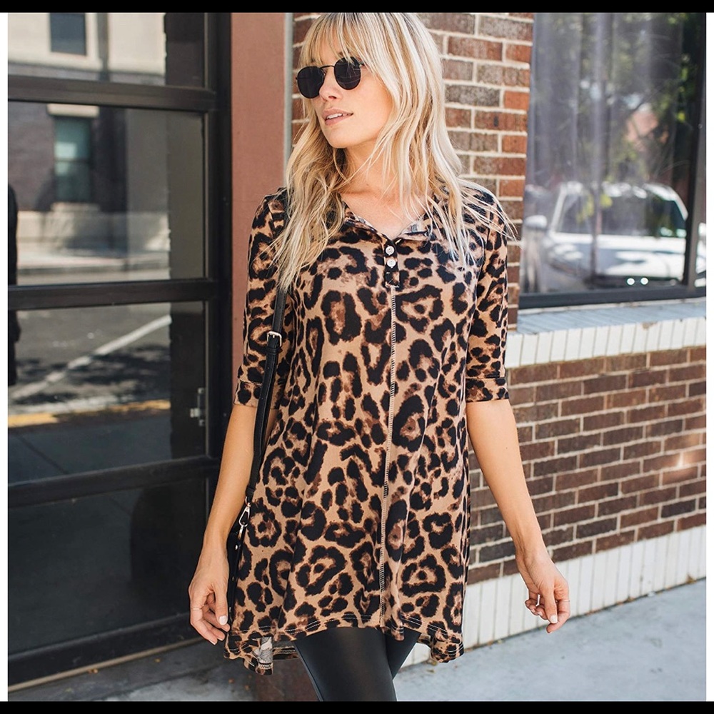 NEW Amaryllis Apparel Women's Button Up Elbow Sleeve